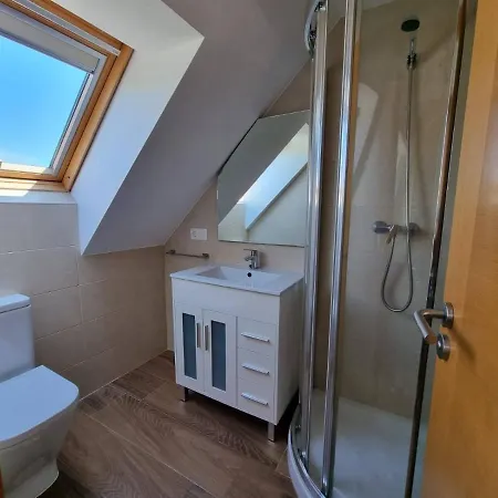 Vivienda De Tres En Primera Línea De Playa Apartamento Foz